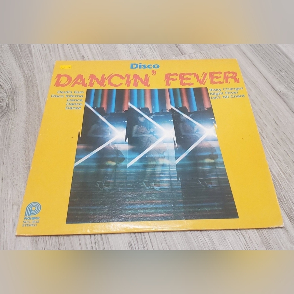 BOGO Disco Dancin' Fever Vinyl Record LP Vintage Album